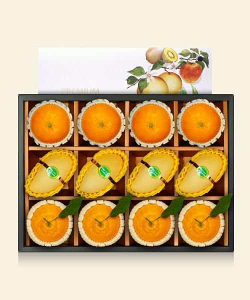 [名品] 프리미엄 골드망고, 한라봉, 레드향 혼합과일세트